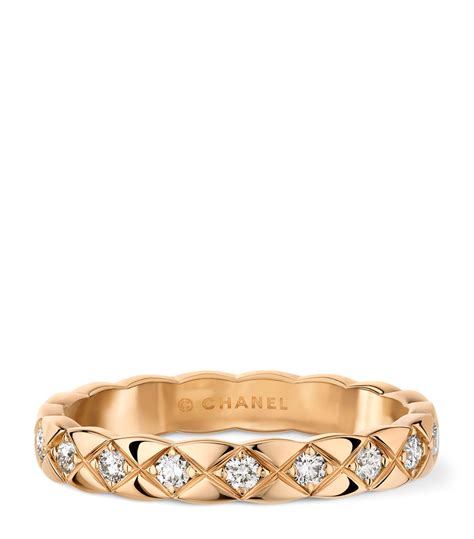 chanel diamond rings prices|Chanel ring beige gold.